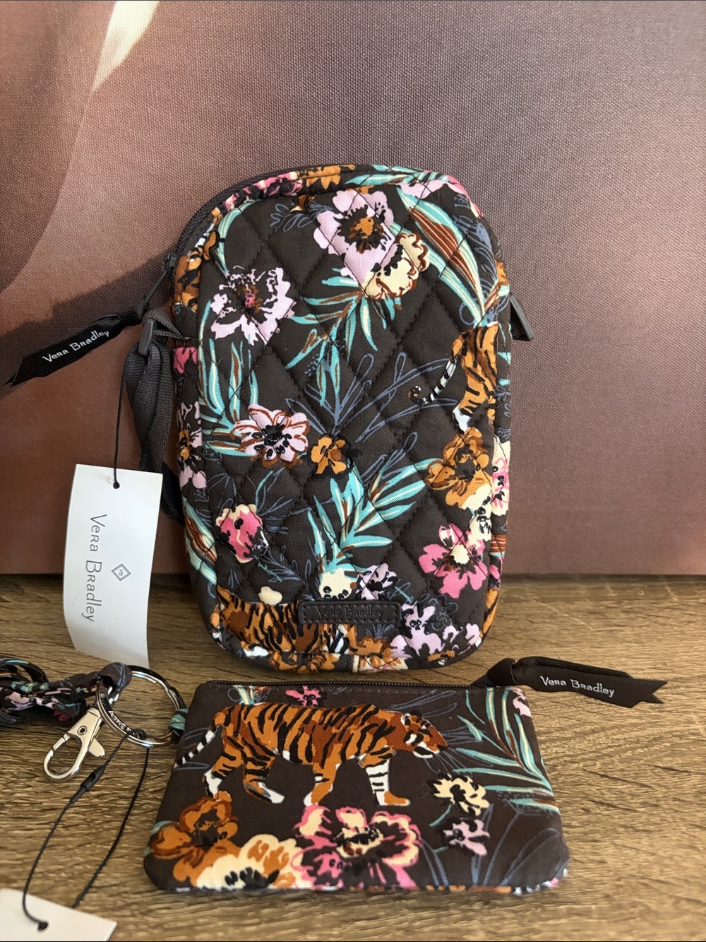 VB Easy RFID Crossbody Bag - Bali JungleNWT